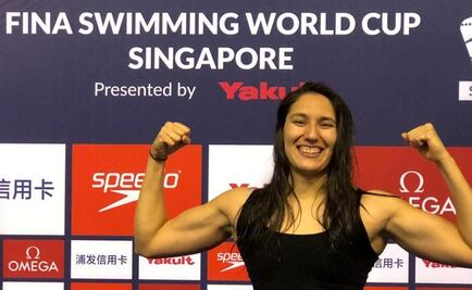 Ibáñez rompe armonía en la natación