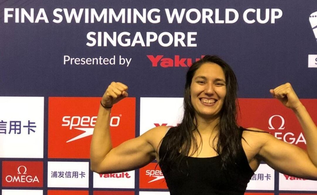 Ibáñez rompe armonía en la natación