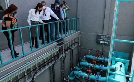 Gobierno de CDMX inaugura planta de bombeo en Iztapalapa