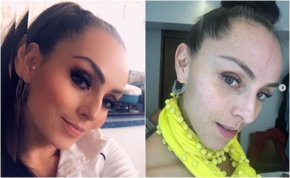 Ivonne Montero luce su rostro sin maquillaje  
