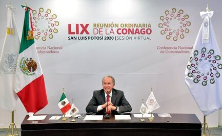 Juan Manuel Carreras, gobernador de SLP, asume presidencia de Conago