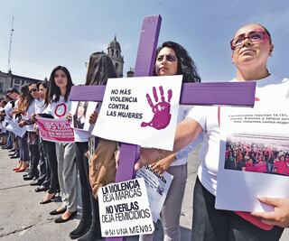 Aumentan los asesinatos a mujeres con arma de fuego