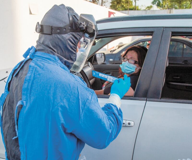 El resultado de la prueba tarda entre 15 y 20 minutos. Foto: ESPECIAL