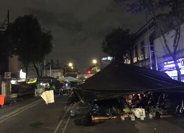 Maestros prevén pasar última noche de plantón en Bucareli