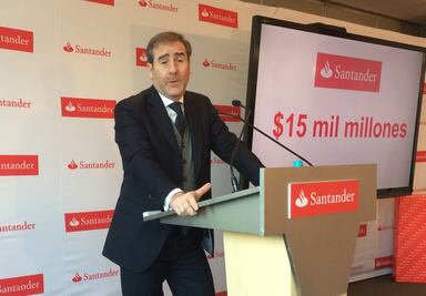 Crecen 11% ganancias de Santander en 2018