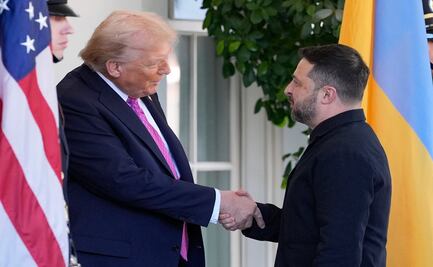Trump dice que Zelensky "va a tener que aprobar" su plan de paz