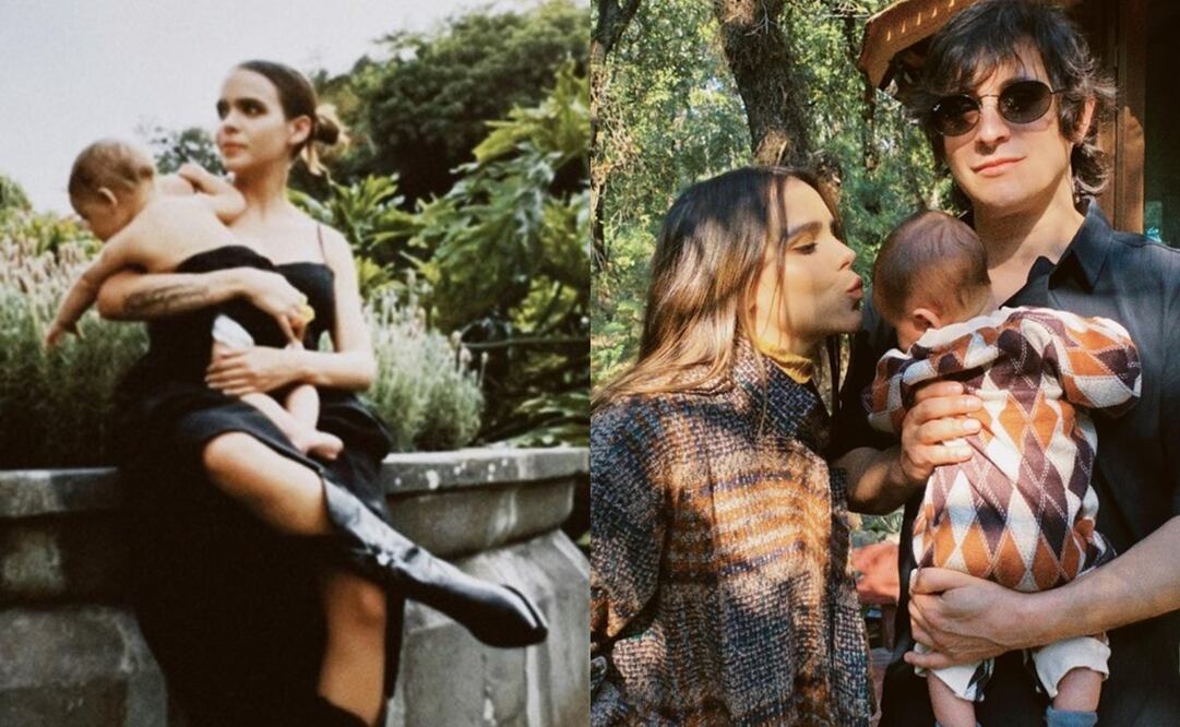 En la imagen se observa a Yuya, su bebé Mar y el músico Siddhartha. Foto: Instagram oficial.