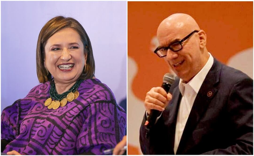 Xóchitl Gálvez y Dante Delgado