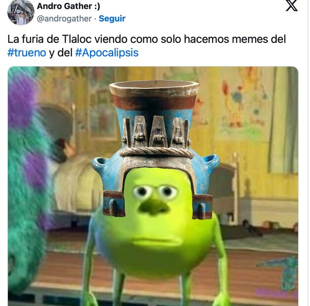 Memes tormenta eléctrica. Foto: Captura de pantalla