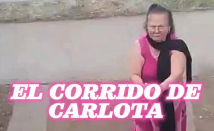 “Si te pasas de listo te dispara una abuela de rosa”; crean corrido de la abuelita de Chalco y se vuelve viral en redes