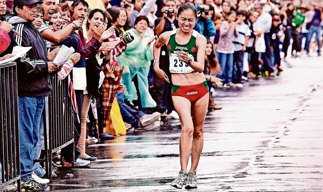 Guadalupe González, la primera marchista mexicana medallista en JO. (IMAGO7)