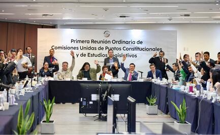 Aprueban en lo general reforma judicial en comisiones del Senado; presentan 70 reservas