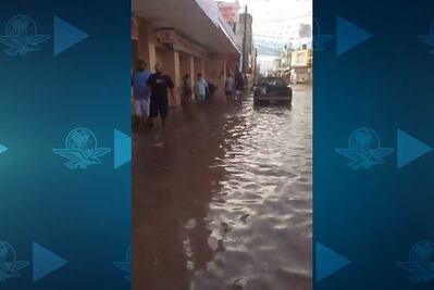 “Willa” desborda el río Acaponeta en Nayarit; deja inundaciones