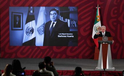 De Miguel Barbosa salió la idea de convocar a la marcha en defensa la 4T, revela AMLO