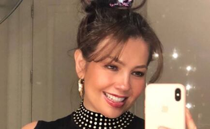 Thalía sorprende con su rostro sin maquillaje