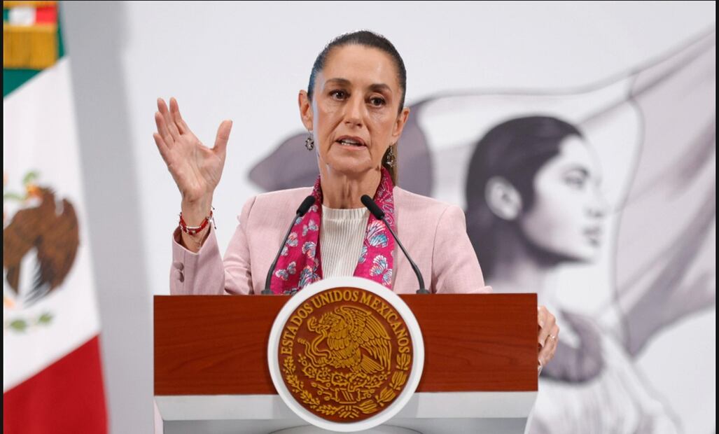 La presidenta Sheinbaum Pardo anunció que la Comisión Federal para la Protección contra Riesgos Sanitarios (Cofepris) prepara diversas publicaciones para prohibir productos dañinos a la salud. Foto: Diego Simón Sánchez/EL UNIVERSAL