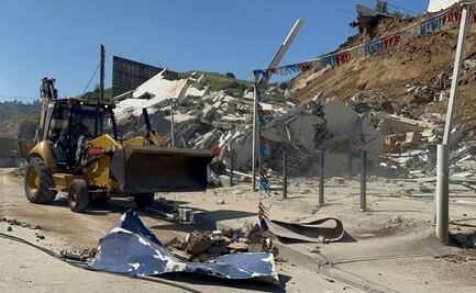 VIDEO: A 8 días del primer derrumbe, colapsa segundo edificio en construcción en Tijuana