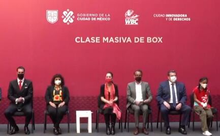 ¡Todos al Zócalo! Anuncian clase masiva de box en la CDMX