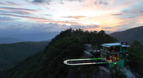 En Oaxaca, lánzate al mirador volado del parque  Ecoturixtlán