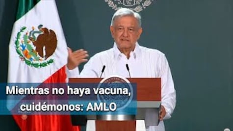 No nos confiemos, pide AMLO; es una pandemia muy dañina