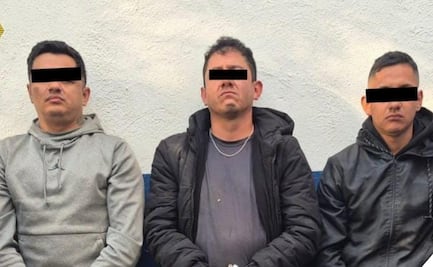 Detienen a tres presuntos integrantes de un grupo delictivo en calles de la alcaldía Benito Juárez