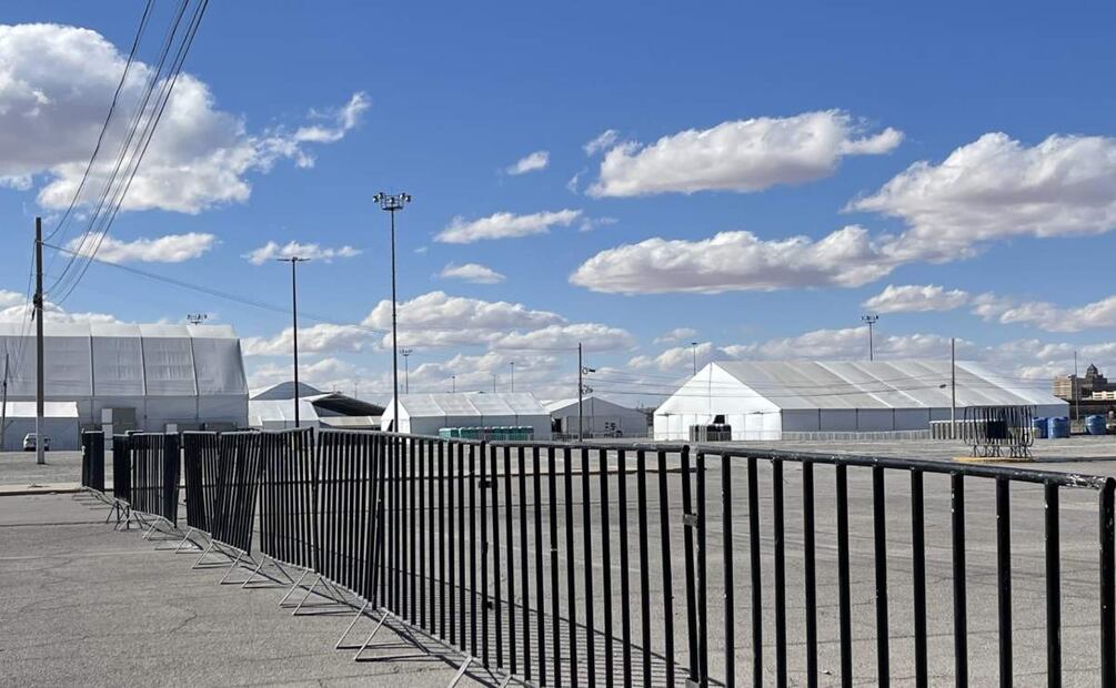 El centro estará listo para recibir a migrantes cuando comiencen a incrementar los flujos de deportaciones (29/01/2025). Foto: Pola Gamboa / EL UNIVERSAL