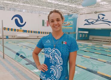 María José Mata Cocco con confianza para el Mundial de Natación; su objetivo es París 2024