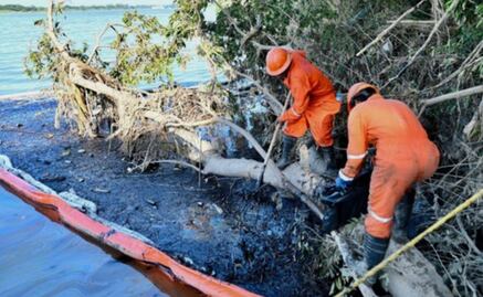 Pemex recupera casi un millón y medio de litros de hidrocarburo tras derrame en Veracruz; destaca avances en limpieza