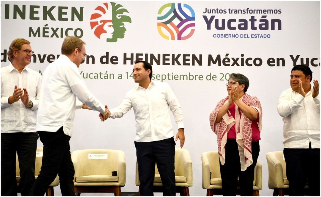 El director general de Heineken México, Guillaume Duverdier, explicó que esta inversión se basa en el sólido potencial de crecimiento del mercado nacional visualizado por la empresa. Foto: Especial