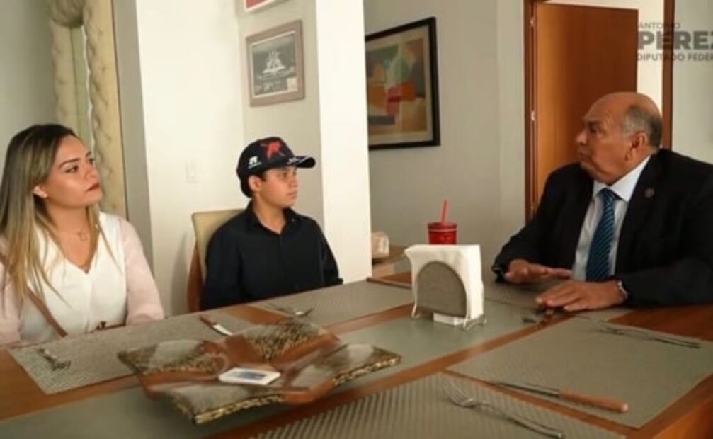 Más cerca de su sueño. Matías podrá conocer a “Checo” Pérez