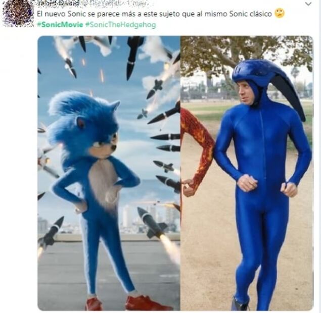Tras críticas al tráiler, cambiarán diseño de Sonic en la película