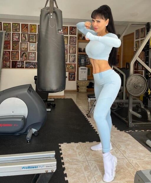 Maribel Guardia enciende Instagram con su look para ir al gym