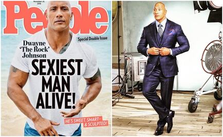 Dwayne Johnson "La roca", elegido el más sexy del mundo