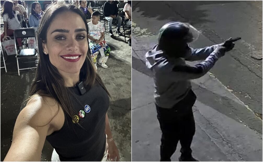 Por medio de X, antes Twitter se compartió el momento exacto en que Rojo de la Vega sufrió el atentado. Foto: EL UNIVERSAL