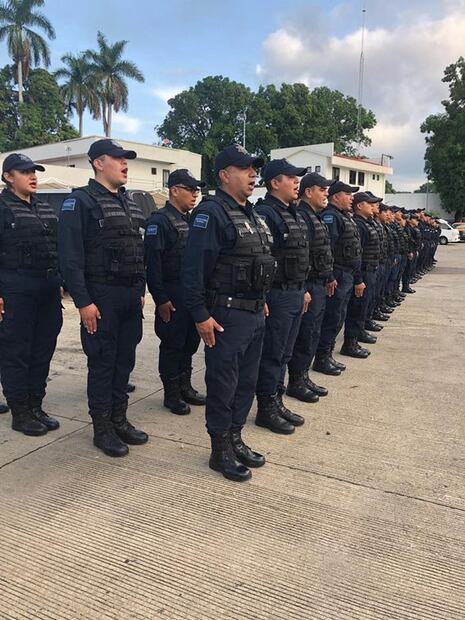 Despliegan más de 100 policías en estación migratoria de Chiapas