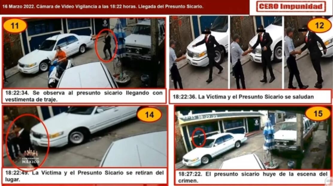 Con uniformes de futbol y en traje: SSPC identifica a presuntos asesinos del periodista Armando Linares