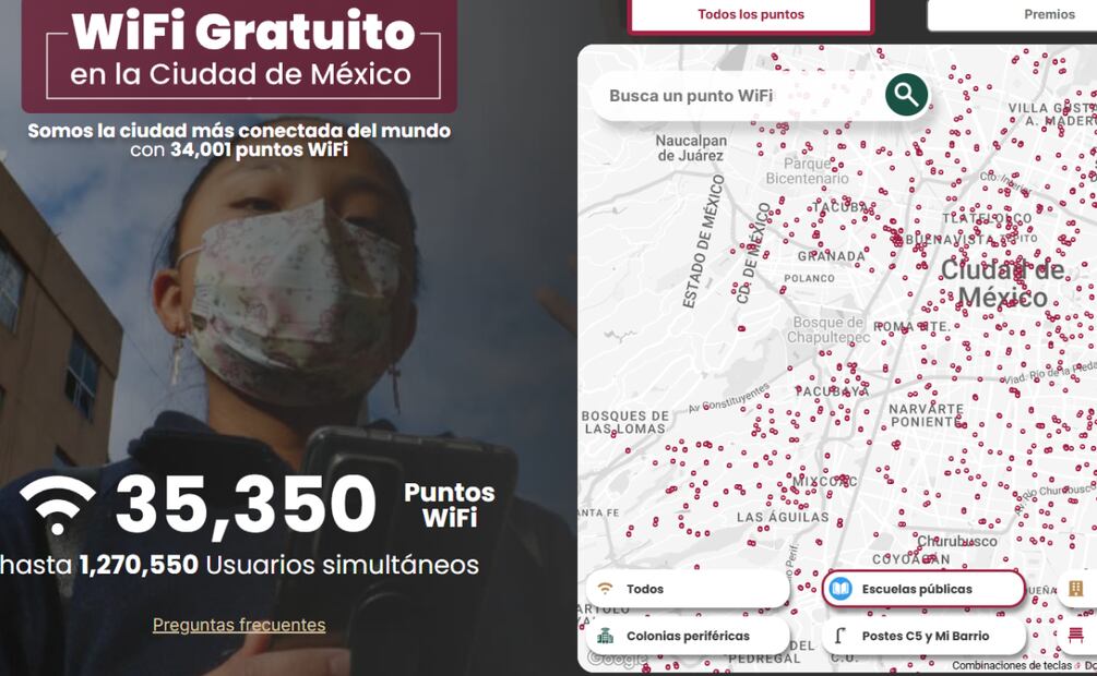 La CDMX cuenta con redes de internet gratuitas para mantener conectados a los capitalinos. Foto: Internet para todos
