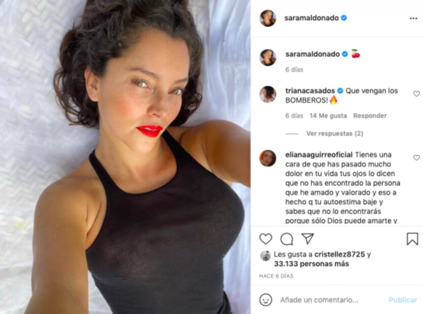 El vestido lencero de Sara Maldonado que será tu obsesión