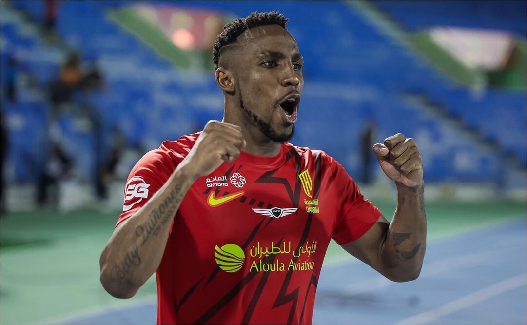 Julián Quiñones. FOTO: @Alqadsiah