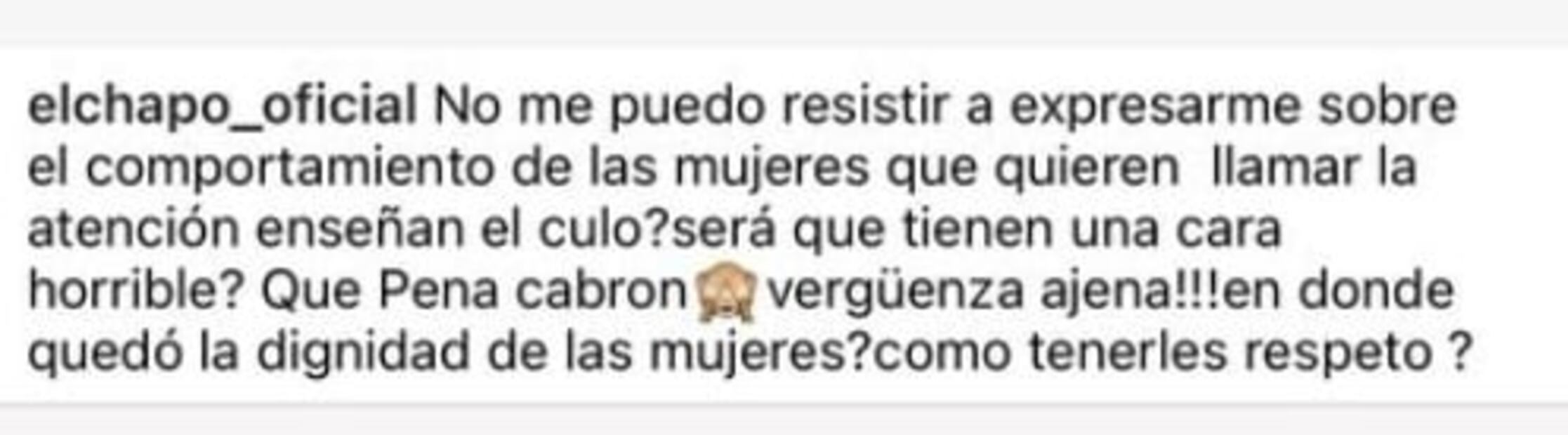 El Chapo de Sinaloa cuestiona publicación de Chiquis Rivera: "¿Dónde quedó la dignidad de las mujeres?"