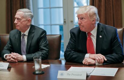 Secretario de Defensa de EU podría salir pronto del gabinete: Trump