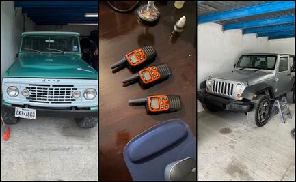 Aseguran vehículos de lujo en dos inmuebles de Matamoros