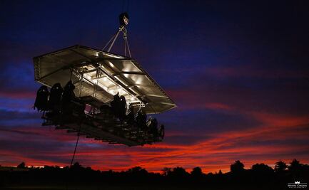 La experiencia Dinner in The sky llega a Campo Marte