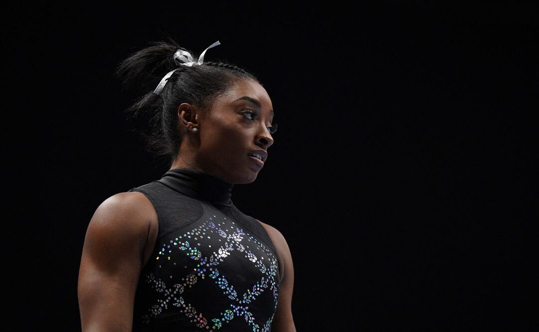 Simone Biles durante la US Gymnastics Championships, celebrada en agosto - Foto: AFP