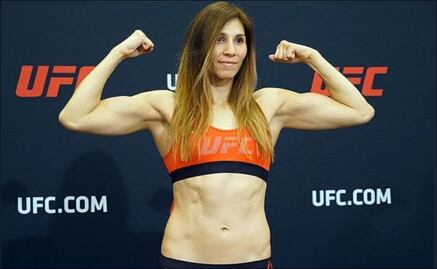 Mexicana Irene Aldana se crece en UFC