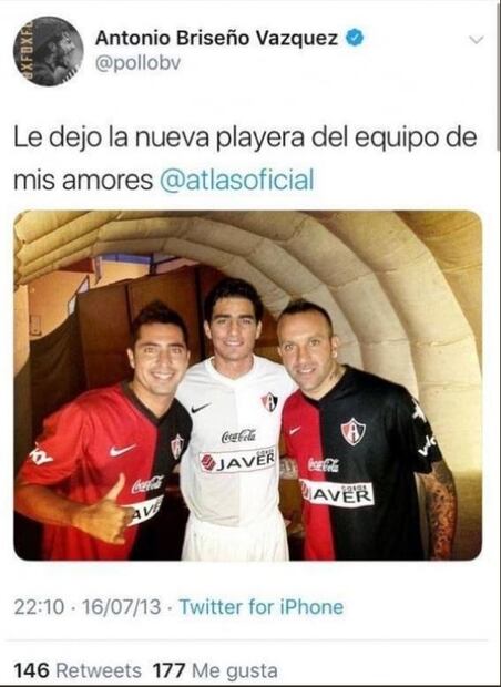 El día que el refuerzo de Chivas le declaró su amor al Atlas
