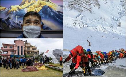 Los estragos del coronavirus a las expediciones al Everest