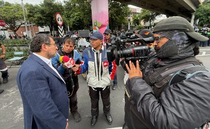 Secretario de Gobierno de CDMX se reúne con integrantes de la CNTE; exhorta a manifestarse de forma pacífica