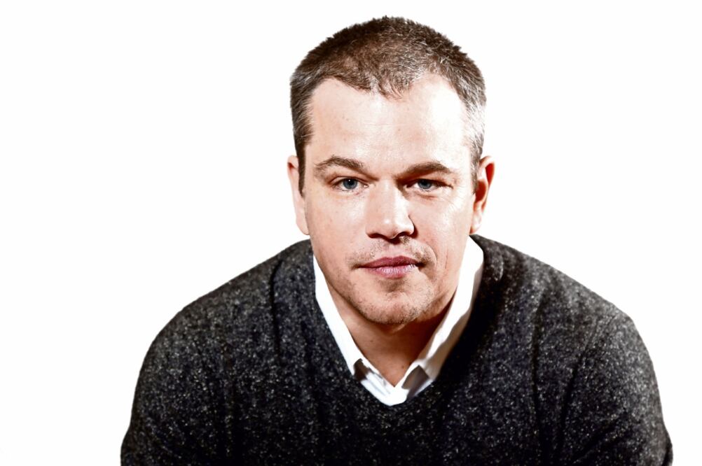 A manera de broma, Matt Damon también aseguró que le gustaría ser presidente. (MATT SAYLES . AP)
