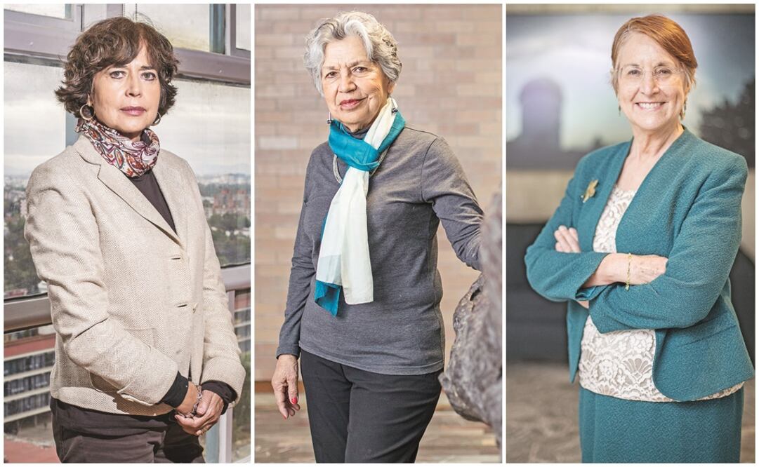 Foto: Rosaura Ruiz, Silvia Torres y Julieta Fierro. (FOTO: GERMÁN ESPINOSA. EL UNIVERSAL)